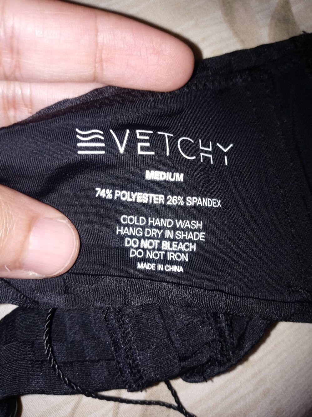 Vetchy Hamptons Bikini Top Size M - Picture 5 of 14